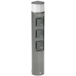 Albert Leuchten Steckdosensäule mit LED 622202