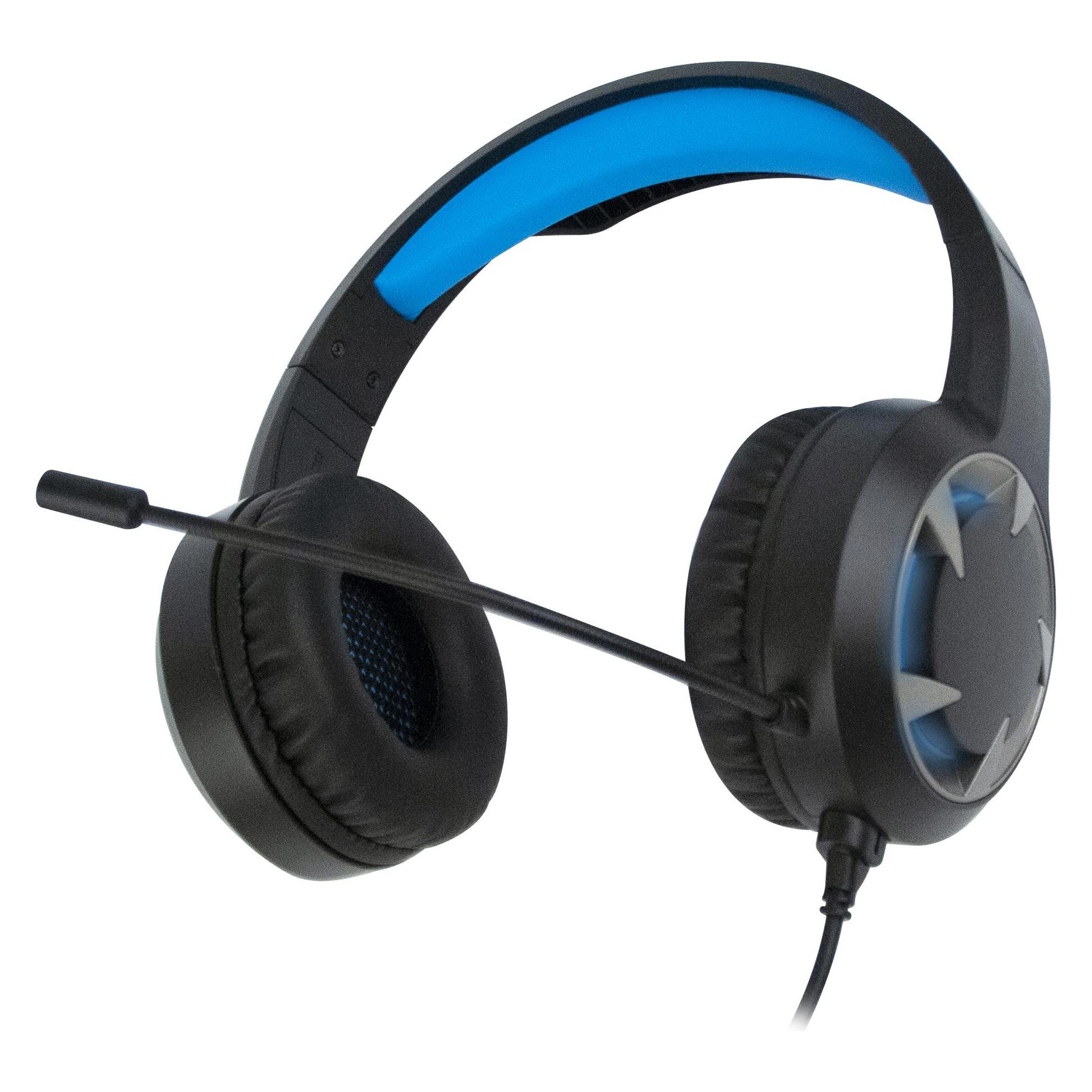 NGS AURICULARESMICRO GAMING GHX-510 BLACK/BLUE JACK 3.5 MM CABLE 2.2 M/USB/ADAPT. JACK DOUBLE JACK GHX-5 (Kabelgebunden) (NGS-GAMING-0172)
