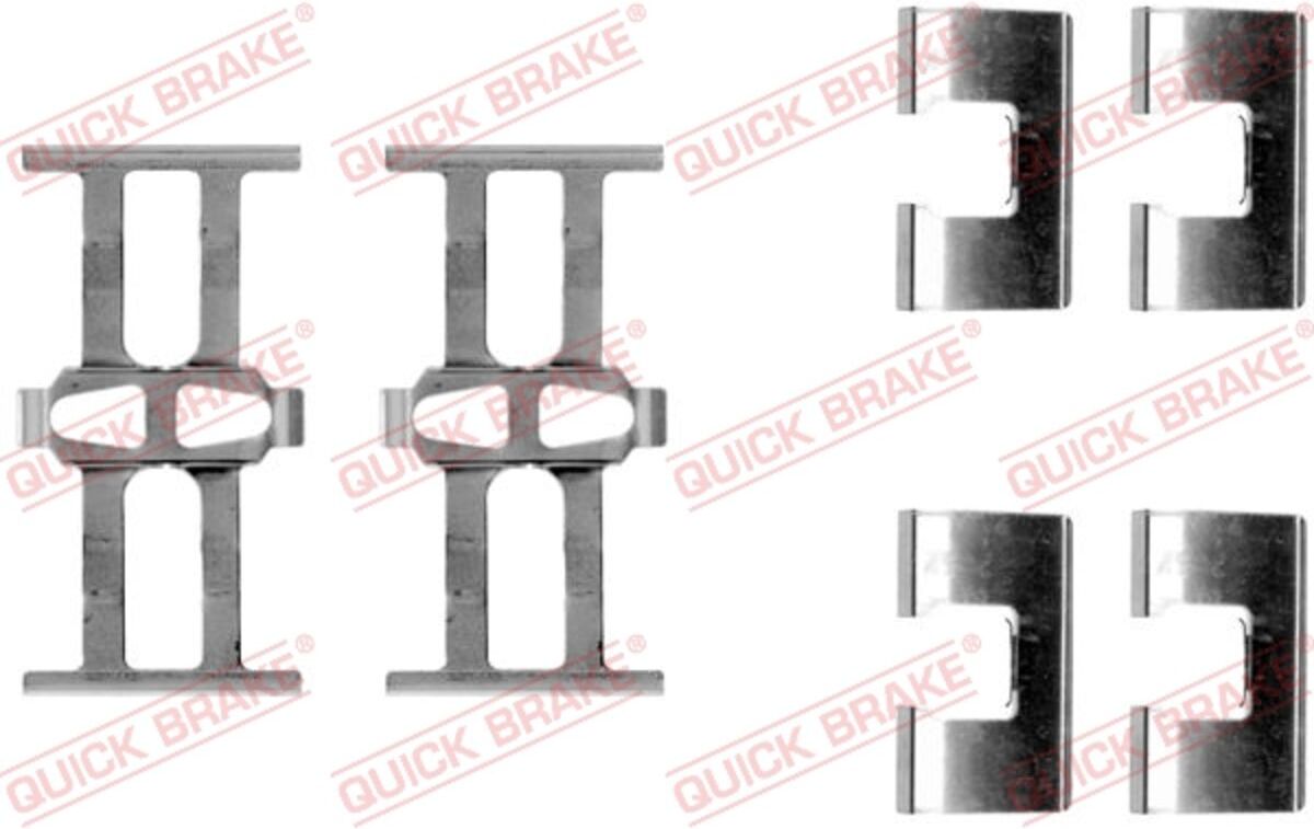 Quick Brake Set di accessori, pastiglia del freno a disco 109-1118
