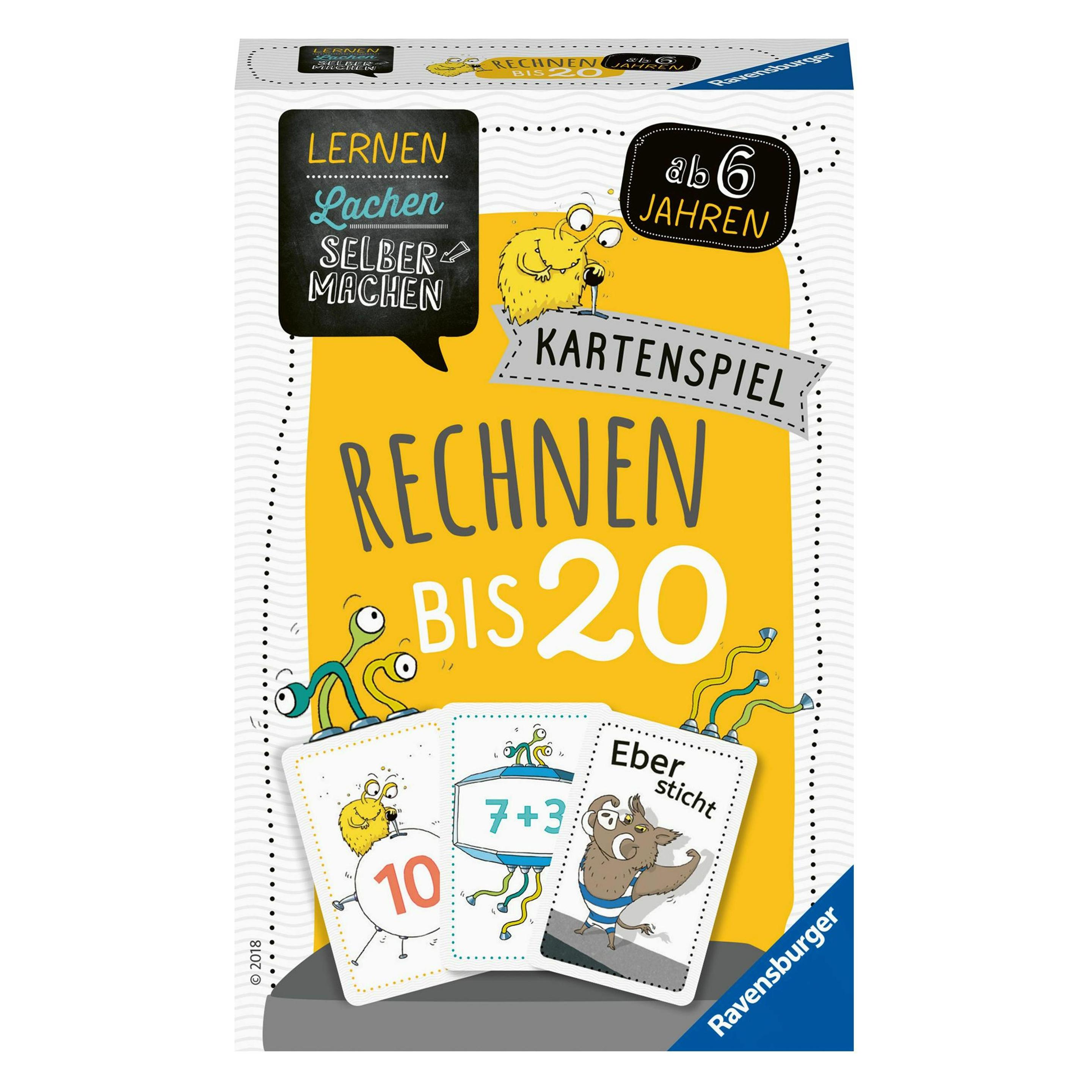 Ravensburger Kartenspiel Rechnen bis 20 (Deutsch) (80349)