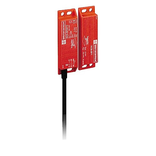 Schneider Electric XCSDMP5902 Magneetveiligheidsschakelaar, 1 NO + 1 NC, trapsgewijs schakelend, met 2 m kabel