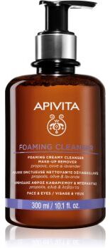 Apivita Cleansing Foaming Cleanser espuma de limpeza suave 300 ml. Cleansing Foaming Cleanser