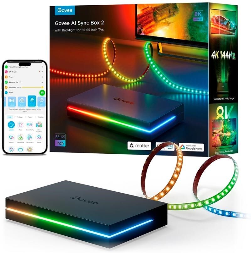 Govee AI Sync Box 2 - 55-65"