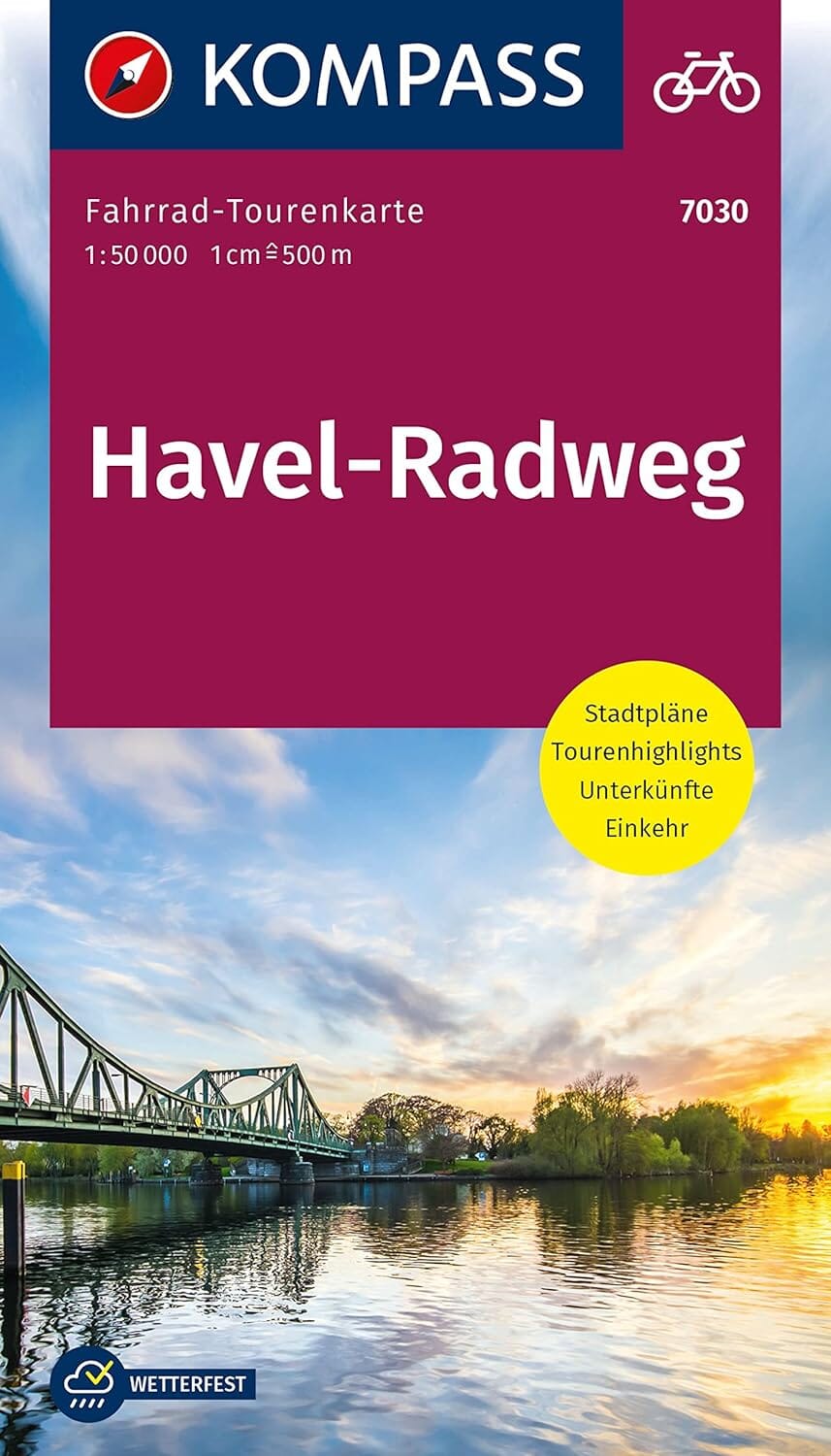 Carte cycliste n° F7030 - Havel (Allemagne)   Kompass