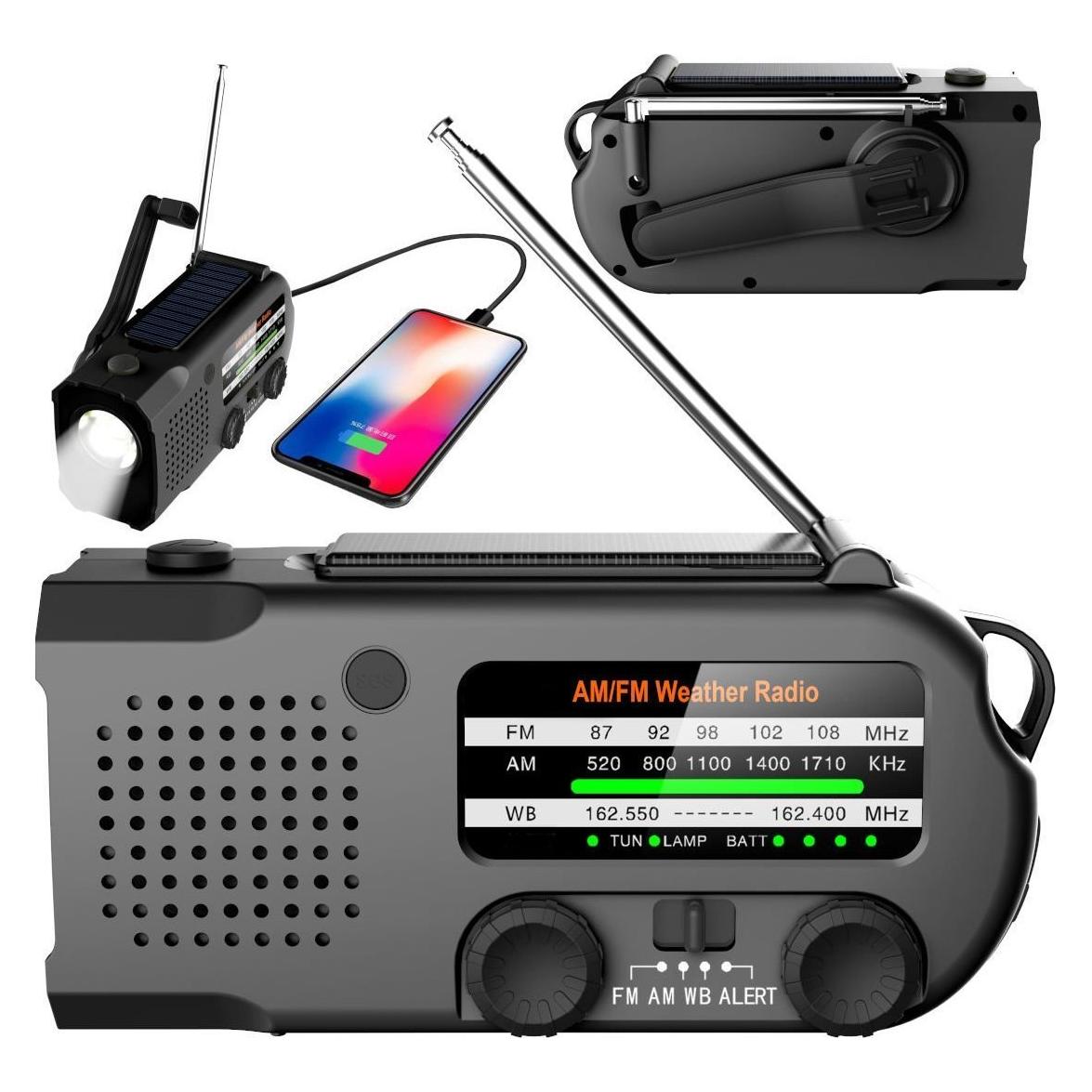 Mozo Radio Mozos ER-01 FM/AM radio solar + dynamo (AM, FM, Bluetooth) (ER-01)
