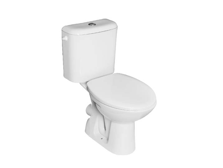 Neo Pack WC à poser complet avec vidage arrière + abattant inclus (H8613930007871)