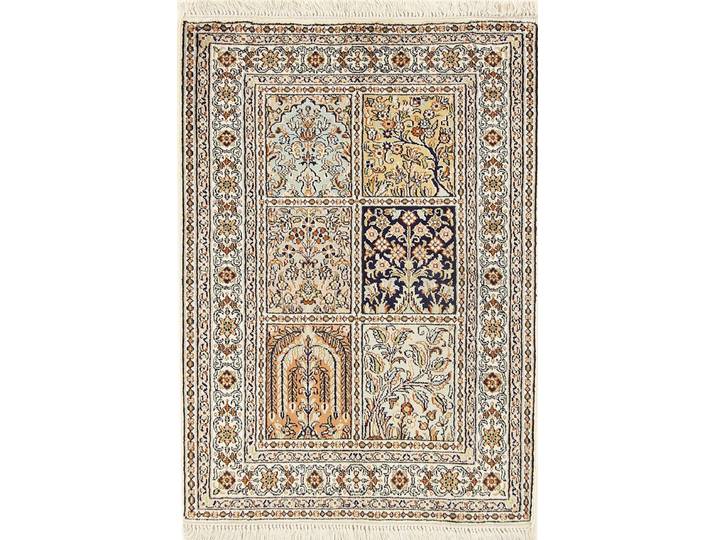 Kaschmir Seide Teppich 66x92 Handgeknüpft Orientteppich Seide
