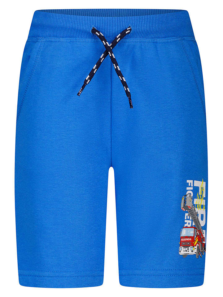 Salt and Pepper Sweatshorts in Blau - 92