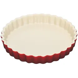 Le Creuset Tarteform, Backform, Rot, Beige