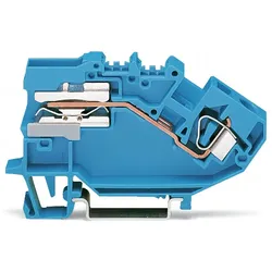 WAGO Trennklemme 0,2-6mmq blau 782-613