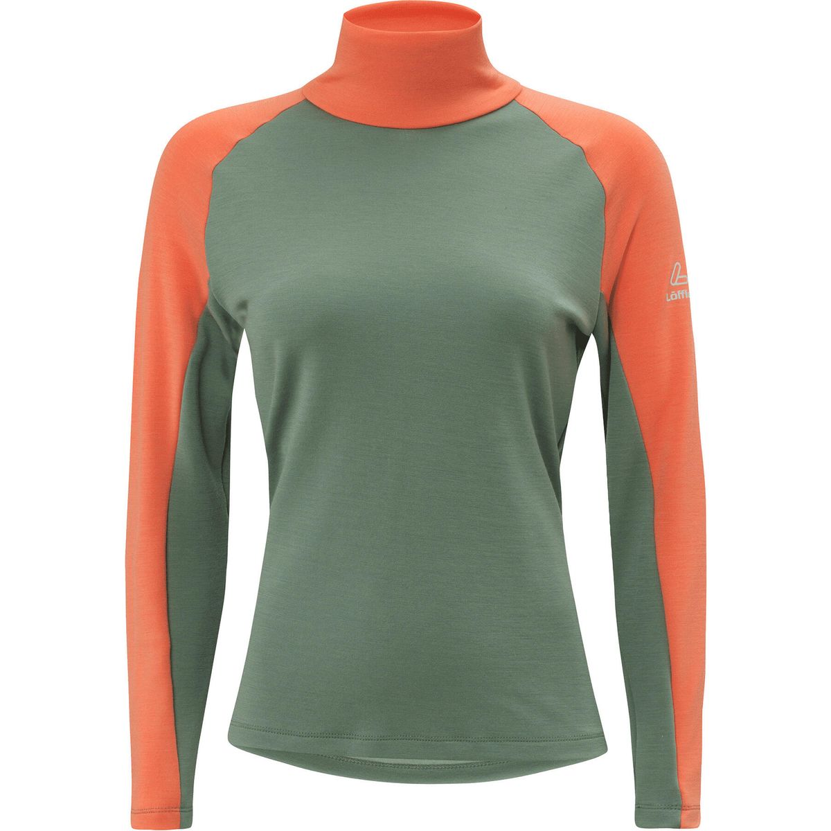 Löffler Women Midlayer Romana Transtex Merino pine (327) 40 30088-327-40