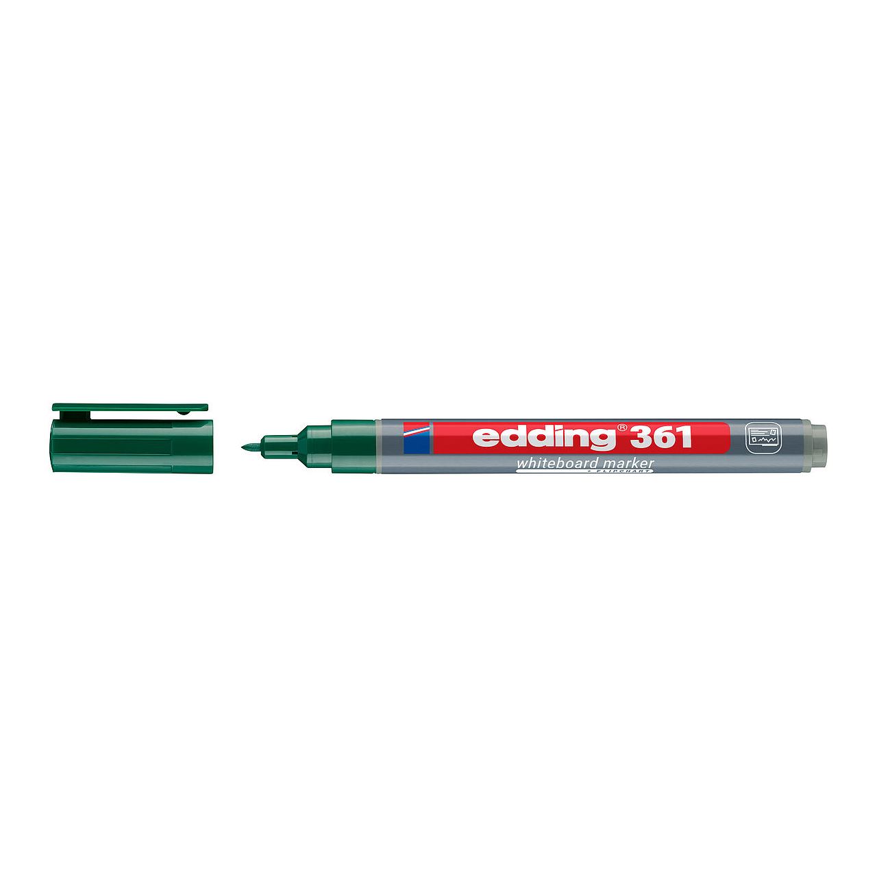 edding 361 Whiteboard-Marker grün 1,0 mm, 1 St.