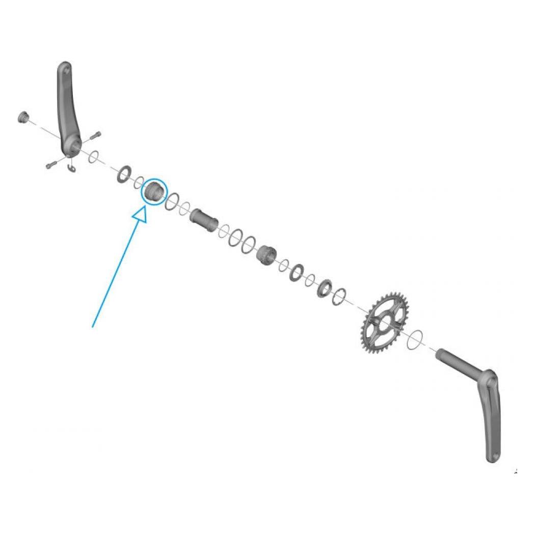 Shimano Lagerschale BB-MT801 Links (39188315)
