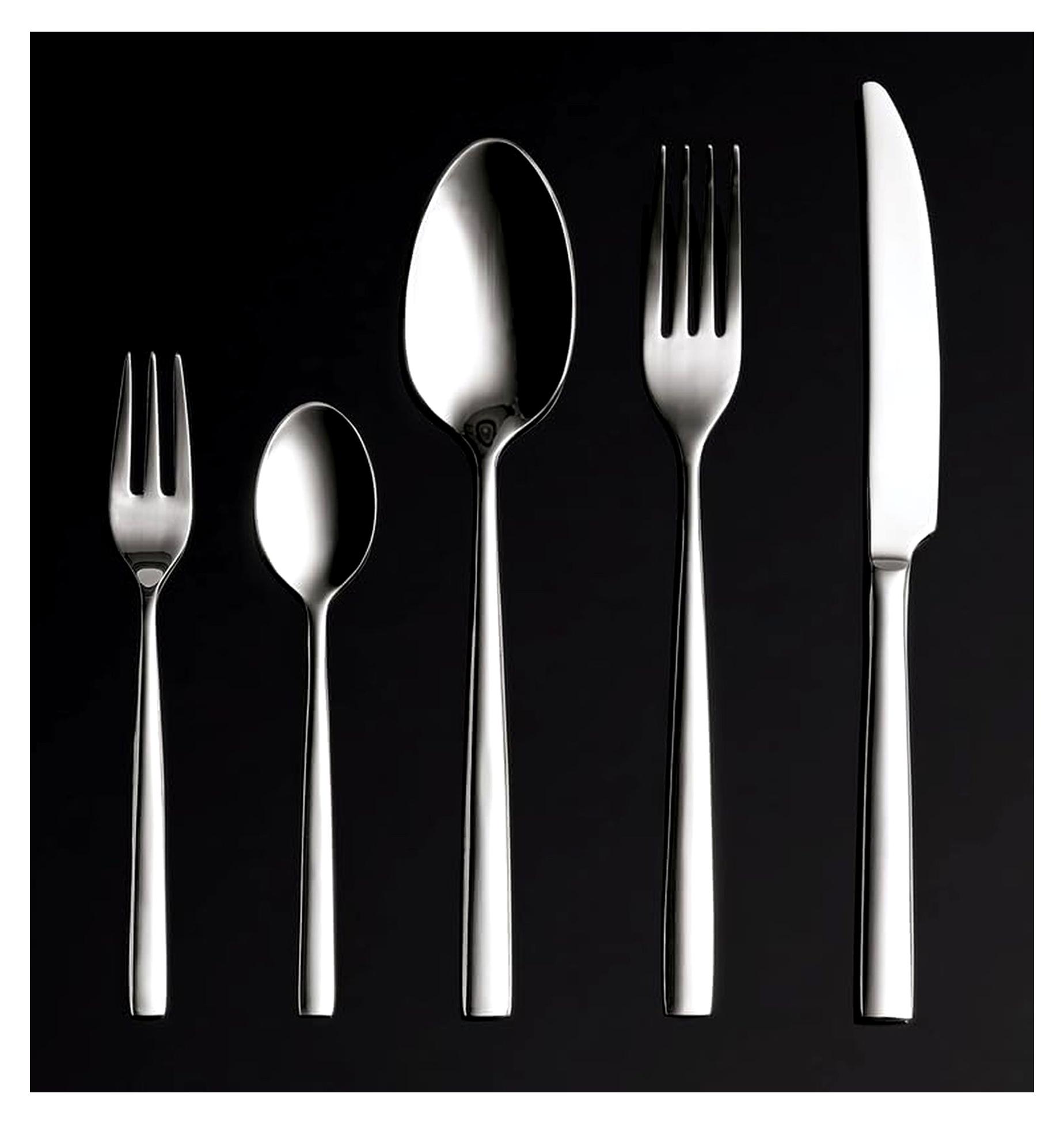 60 tlg. Besteckset Omori Gastro, Edelstahl, je 12 Teile