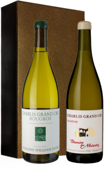 Vinatis Wein Geschenkset - Chablis Grand Cru - 2 Fl. - 1.5L Burgund