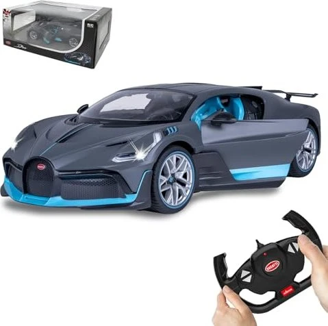 Bugatti Divo mit zu öffnenden Türen 1:14 - grau - 2,4 GHz