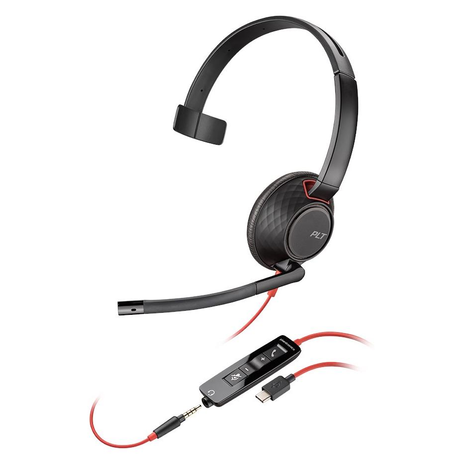 HP Poly Blackwire C5210 (Kabelgebunden, USB-C, Cisco, Microsoft Teams, Skype) (207587-201)