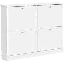 SoBuy, Schuhschrank, FSR216-W (48 x 105 x 78 cm)