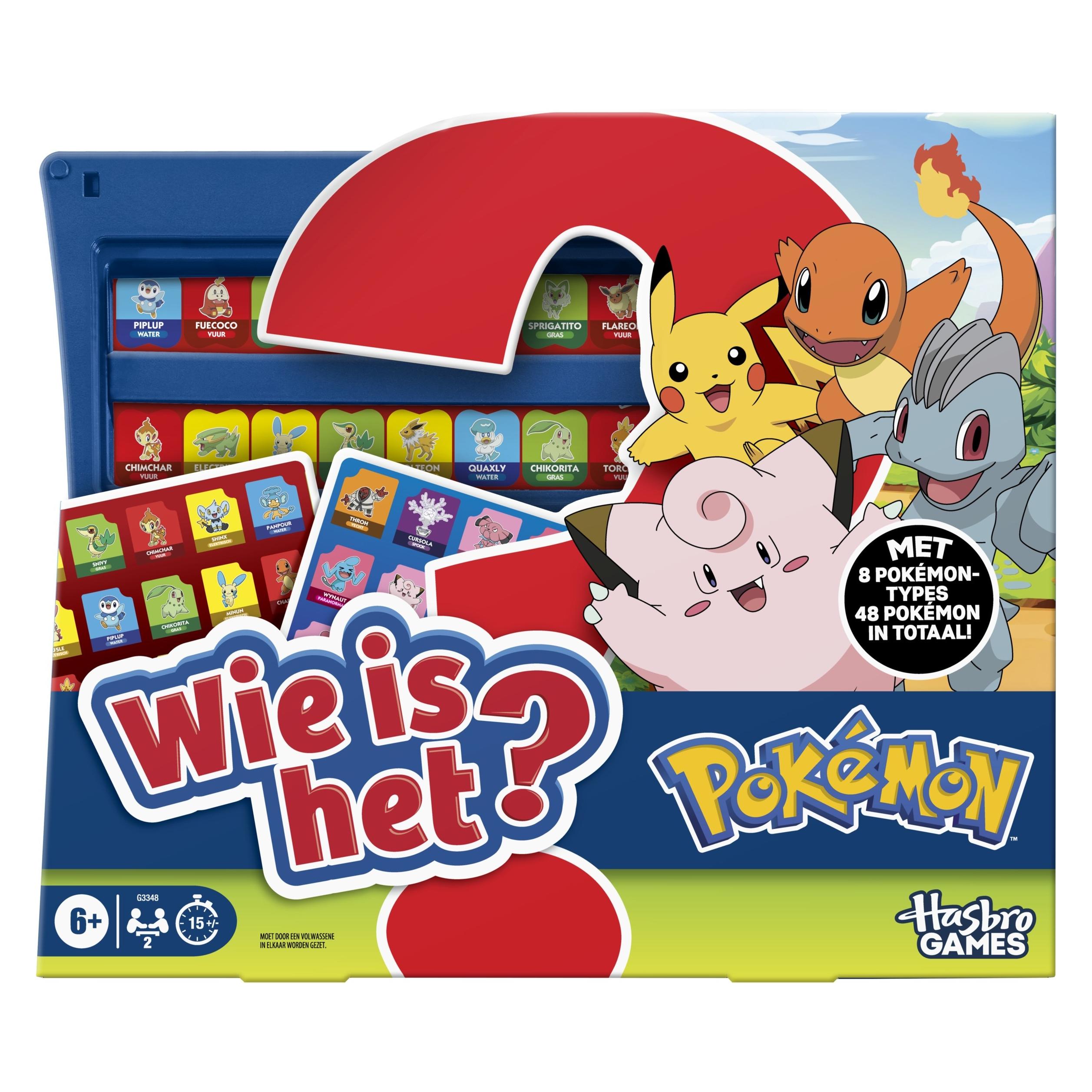 Hasbro Rate mal, wer das ist? Pokémon (Niederländisch, 2 Spieler) (G33481040)