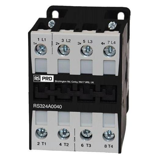 RS PRO Leistungsschütz 24 V-Spule, 3 400 V / 24 A 11 kW (K3-24A00 24)