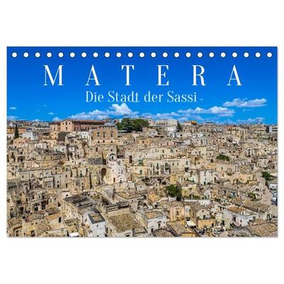 Matera - Die Stadt der Sassi (Tischkalender 2027 DIN A5 quer), CALVENDO Monatskalender