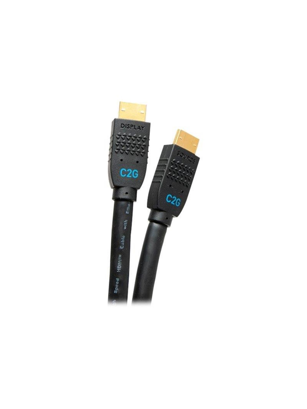 C2G 50ft Ultra Flexible 4K Active HDMI Cable Gripping 4K 60Hz - In-Wall M/M - HDMI cable with Ethernet - 15.2 m