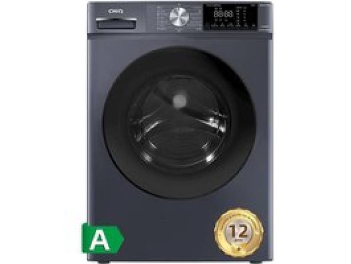 Lave-linge hublot CHiQ 8kg - Classe A - Moteur BLDC 12 ans - Vapeur - 1400 trs/min - 16 programmes