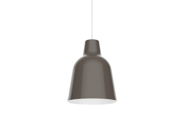 Dong - lampe à suspension en métal tourterelle bianco e27