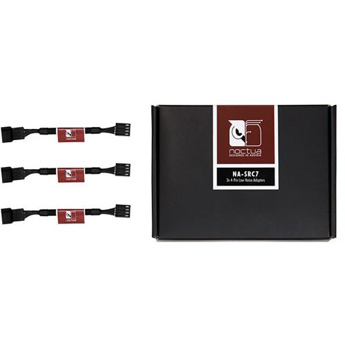 Noctua 3x Low-Noise Adapterkabel für 4-Pin PWM (NA-SRC7)