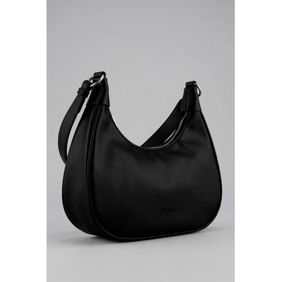 Handtasche ANISTON ACCESSOIRES, Damen, Gr. B/H/T: 27cm x 18cm x 8cm, schwarz, Lederimitat, Taschen Handtasche, Damen Henkeltasche, Umhängetasche - NEUE KOLLEKTION