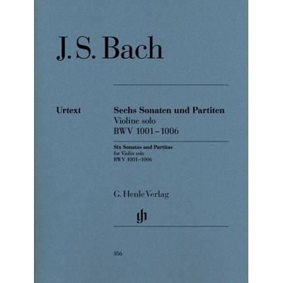 Johann Sebastian Bach - Sonaten und Partiten BWV 1001-1006 für Violine solo -