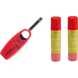 Rothenberger Industrial Gasanzünder Mini inkl. 2x Rofill Gas 100 ml