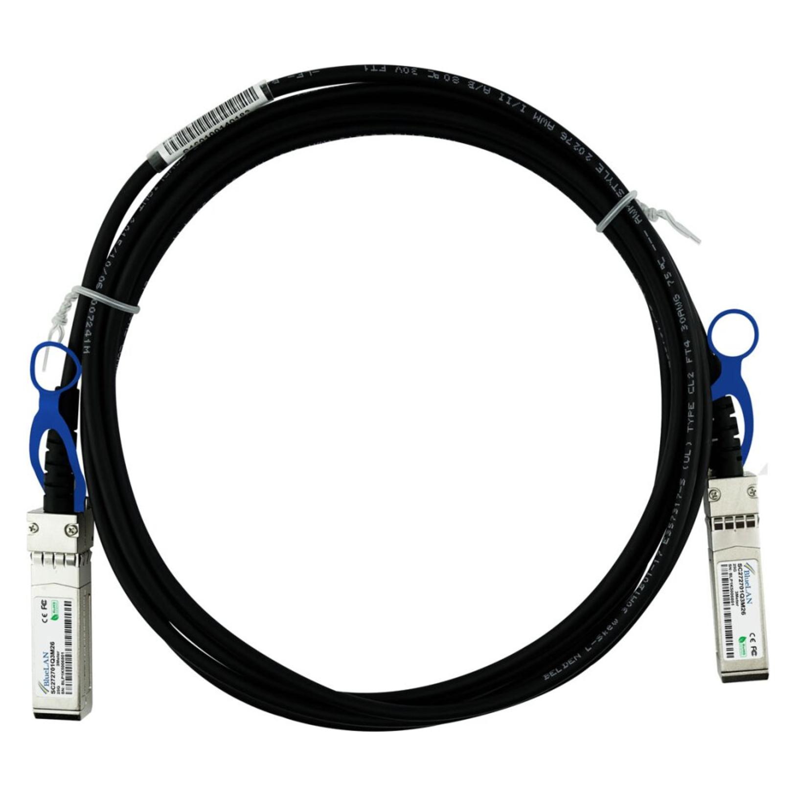 BlueOptics SFP-H25G-CU1.5M kompatibles BlueLAN DAC SFP28 SC272701Q2M30 (SFP-H25G-CU1.5M-BL)