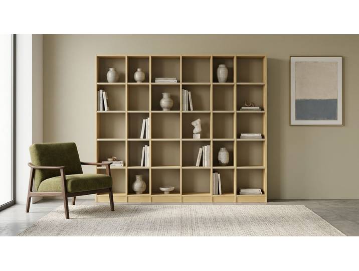 Le meuble sur mesure pour optimiser votre rangement Bouleau Naturel huilé