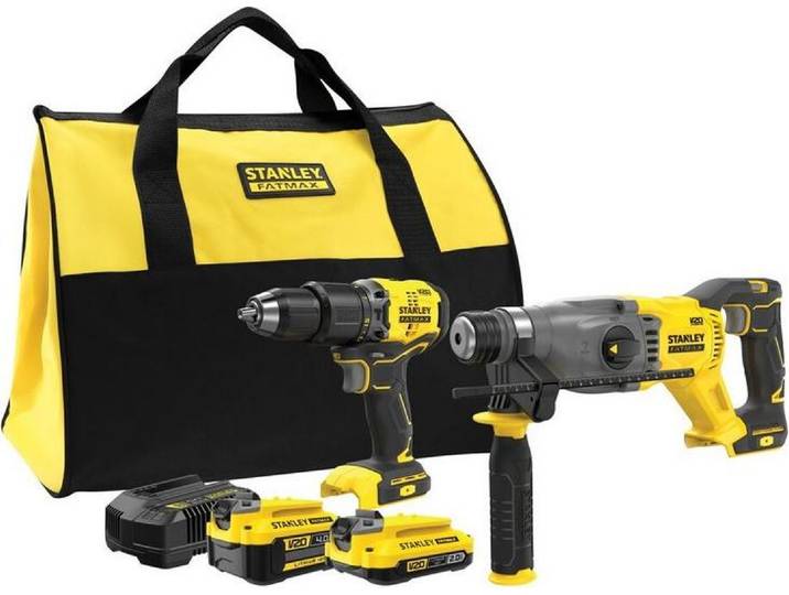 Stanley V20 Kit Sfmck216Mds (Sfmcd715 + Sfmch900) 1X4.0Ah 1X2.0Ah