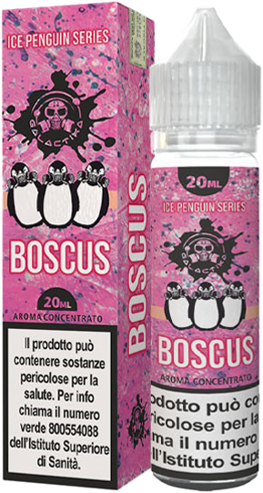 Galactika Boscus Pinguini Liquido Shot 20ml Ribes Limone Mirtillo Ghiaccio