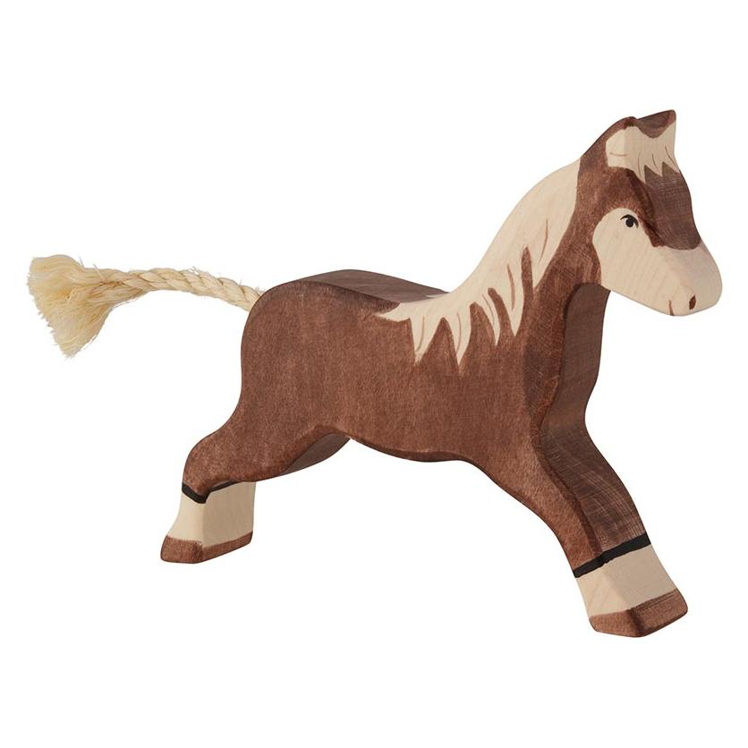 Holztiger Pferd laufend (80034)