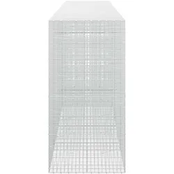 vidaXL, Steinkorb, Gabion mit 5 mm Draht und 5x5 cm Maschen 600x100x200 cm