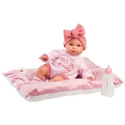 Llorens Lalka płacząca Olivia z kocykiem 38cm