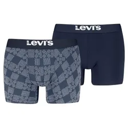 Levis 2P Denim Inspired Boxer Marine Baumwolle X-Large Herren