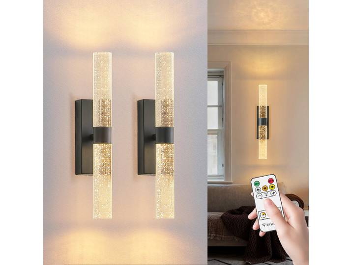 Appliques murales LED rechargeables 4000 mAh pour chambre, couloir, bureaux, restaurants, décoration intérieure, appliques murales magnétiques rechargeables