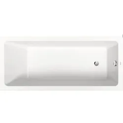 Duravit No.1 Basic Badewanne 700595000000000 rechteckig, 170x75cm, mit einer Rückenschräge, weiss