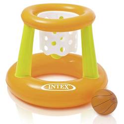 Intex Poolgame Floating Hoops mit Basketball-Korb, Ball, 67x55cm 58504NP