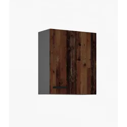 Küche OLD STYLE Hängeschrank 60 cm Old Wood Küchenzeile Küchenblock Einbauküche