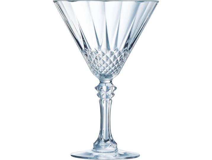 Arcoroc Cocktailgläser-Set West Loop Transparent Glas H 16.8 cm 0.27 l 6 Stk