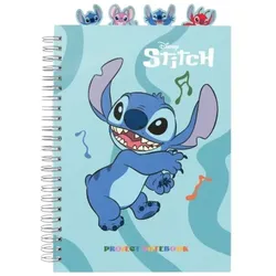 Disney Stitch - Notizbuch A5 / Notiz- blok aus der Kollektion Waves