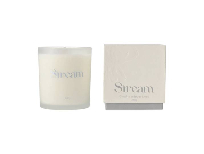 Scandi Living Bougie parfumée Stream 240 g