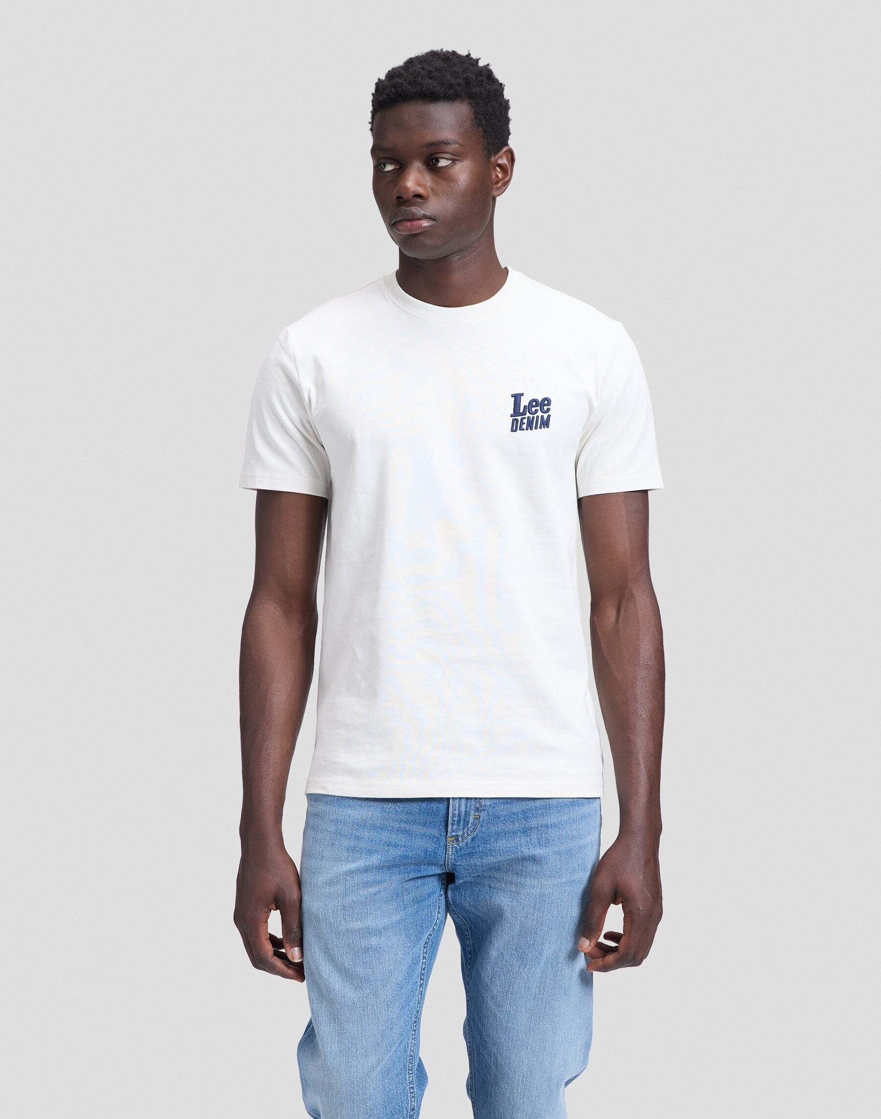 Lee "Lee T-Shirt Lee Denim" weiß M