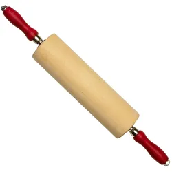 NXT Board Profi-Rollholz 45cm, Buchenholzwalze, Eisenachse mit Kugellager