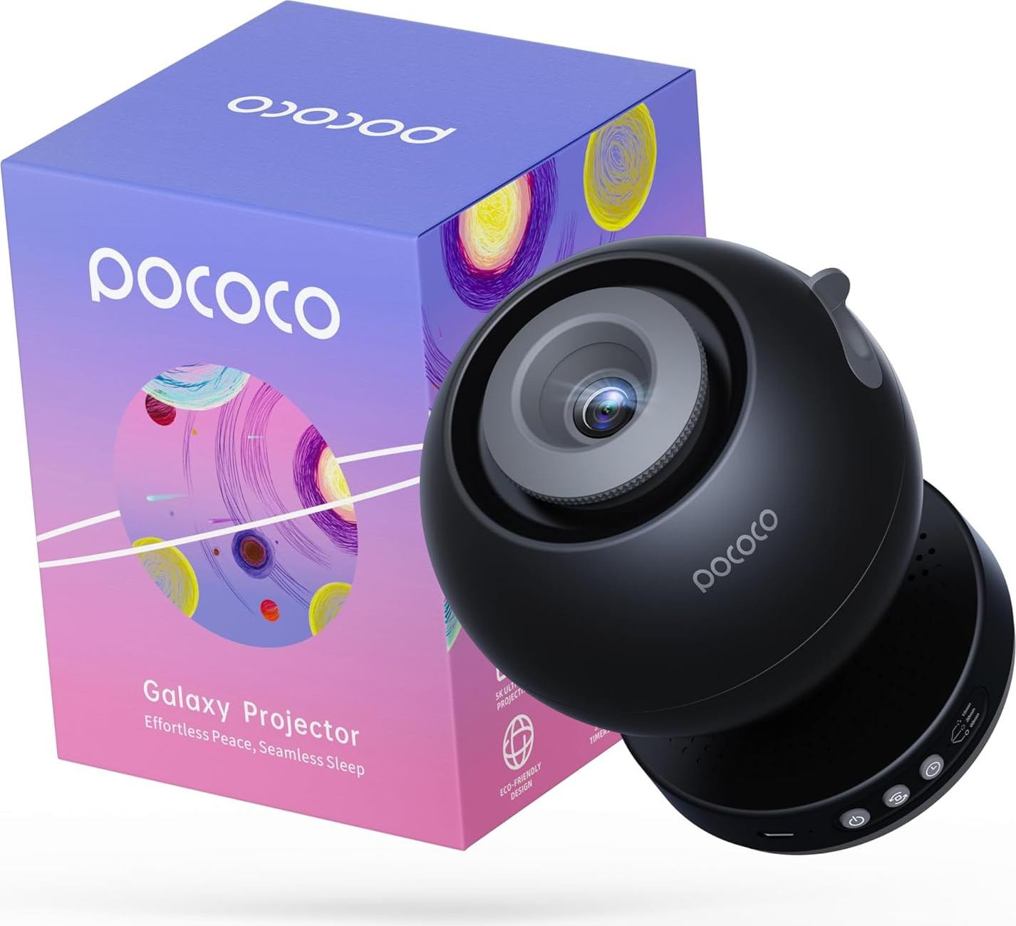 POCOCO Sterrenhemelprojector Planetarium Galaxy met 2 schijven model POLT01